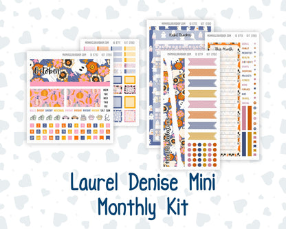 Kit 0190 Laurel Denise Mini Size – Monthly - Halloween Spooktacular - October- Autumn