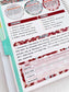 Kit 0230 - 8.5x11 - Plum Paper - Dashboard Kit - August - School Daze