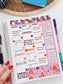 Kit 0254 - A5 - Plum Paper - Monthly Kit - February - Valentine Village