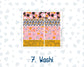 Kit 0190 Laurel Denise Mini Size – Weekly - Vertical Layout - Halloween Spooktacular - October - Fall