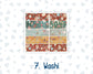 Kit 0191 Laurel Denise Mini Size – Weekly - Vertical Layout - Autumn Harvest - October - Fall