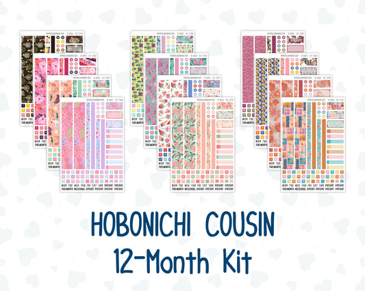 12-Month Kit - For Hobonichi Cousin A5