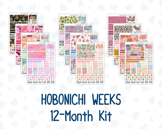 12-Month Kit - For Hobonichi Weeks