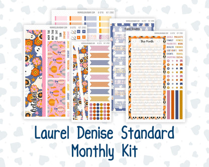 Kit 0190 Laurel Denise Standard Size – Monthly - Halloween Spooktacular - October - Fall