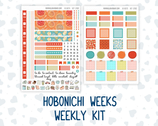 Kit 0192 Hobonichi Weeks – Weekly Kit - Thanksgiving - November - Fall