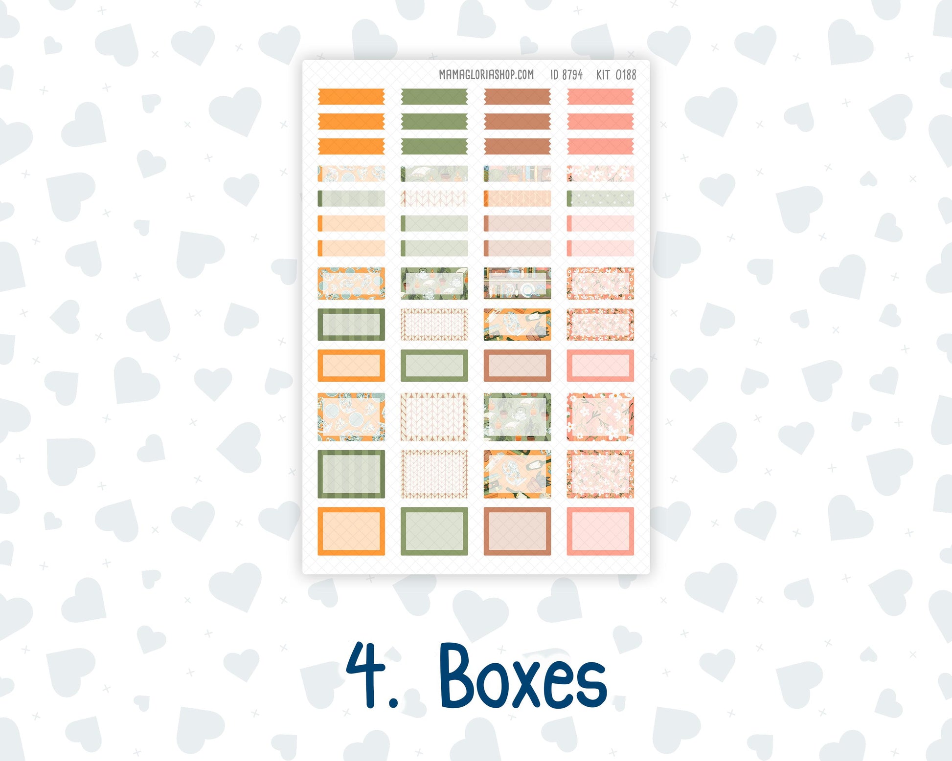 Kit 0188 Laurel Denise Standard Size – Weekly - Vertical Layout - Cozy Nights - October- Fall