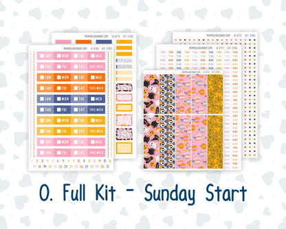 Kit 0190 Laurel Denise Standard Size – Weekly - Vertical Layout - Halloween Spooktacular - October- Fall