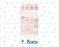 Kit 0186 Laurel Denise Mini Size – Weekly - Vertical Layout - Workspace Vibes - September - Fall