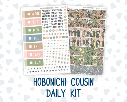 Kit 0152 Hobonichi Cousin – Daily Kit - Froggy Reads