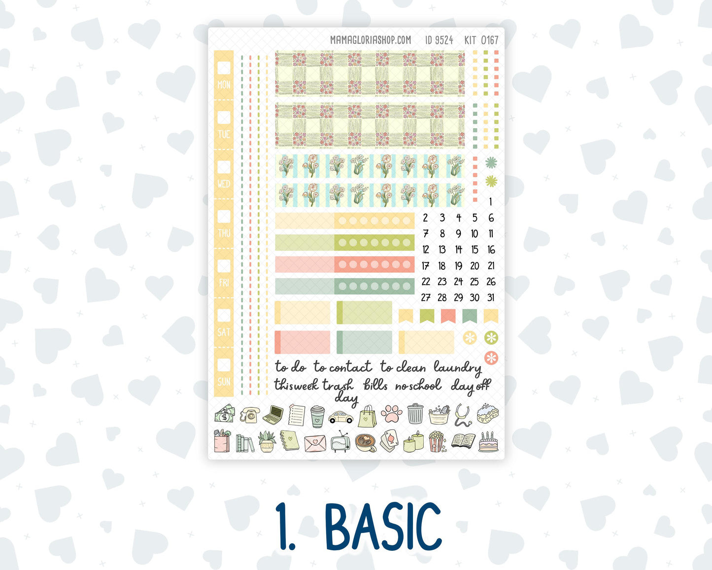 Kit 0167 Hobonichi Weeks – Weekly Kit - Picnic