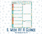 Kit 0192 - 7x9 Daily Duo - Thanksgiving - November - Planner