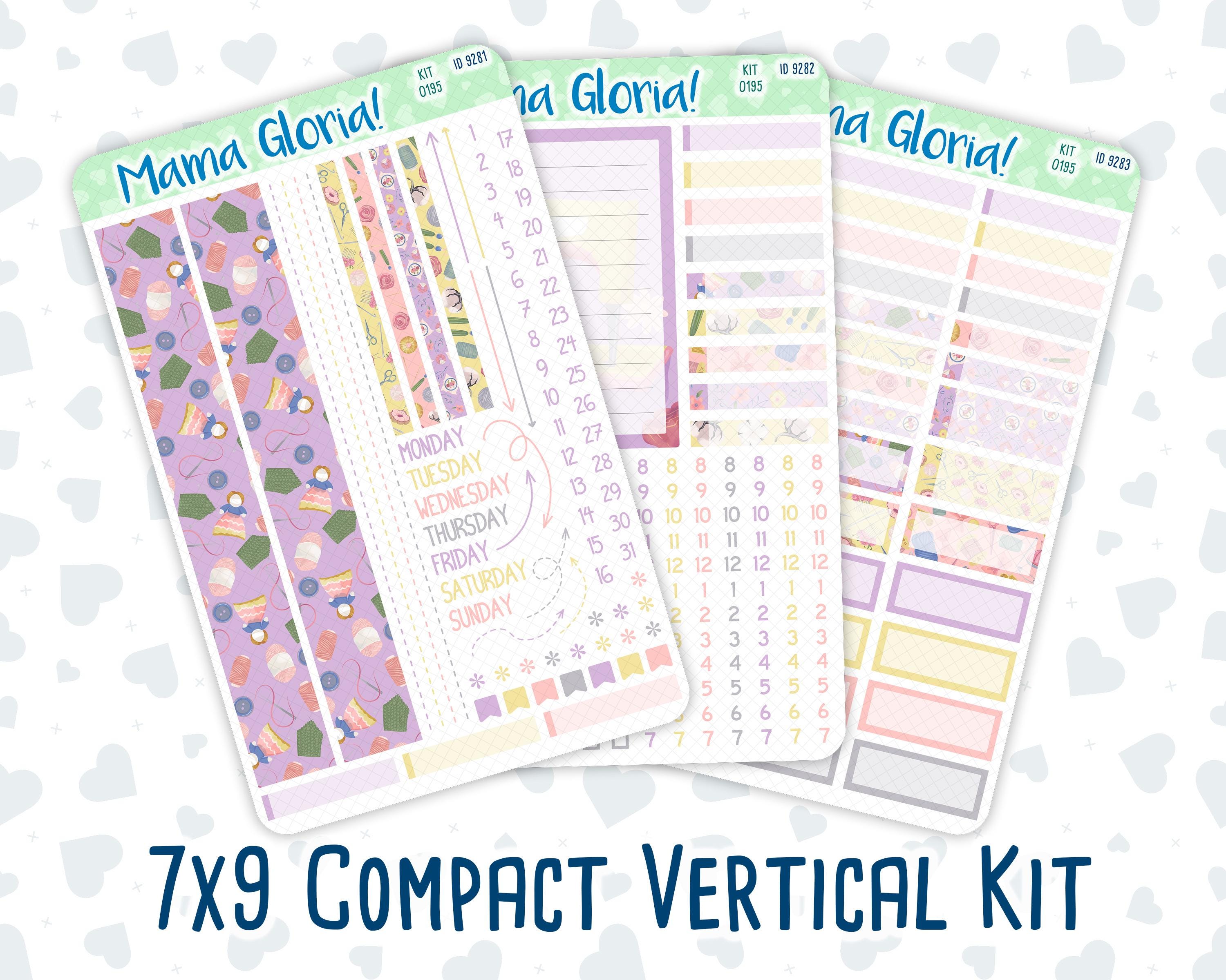 Kit 0195 - 7x9 Compact Vertical - Crafty Creations - November - Weekly ...