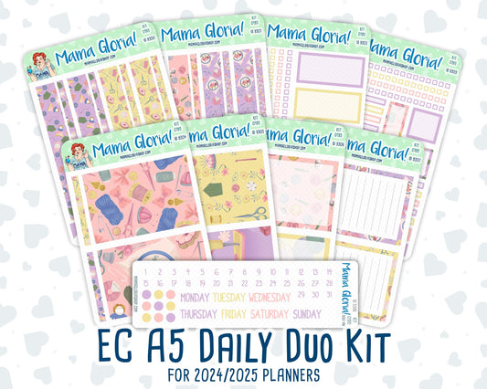 Kit 0195 - A5 Daily Duo - Crafty Creations - November - Planner