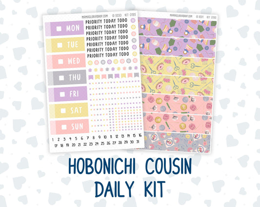 Kit 0195 Hobonichi Cousin – Daily Kit - Crafty Creations - November - Autumn - Fall