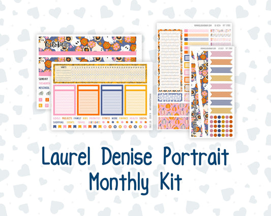 Kit 0190 Laurel Denise Portrait – Monthly - Halloween Spooktacular - October - Fall