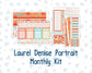 Kit 0192 Laurel Denise Portrait – Monthly - Thanksgiving - November- Fall