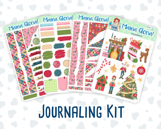 Kit 0197- Nutcracker Magic - Journaling Kit - December - Christmas - For Planner - Notebook - Journal