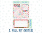 Kit 0197 - A5 - Nutcracker Magic - December - Christmas- Notes Pages - Dashboard Kit - Productivity Page