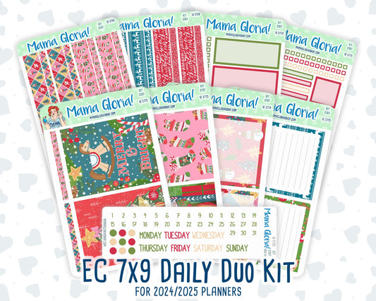 Kit 0197- 7x9 Daily Duo - Nutcracker Magic -December - Christmas - Planner