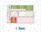 Kit 0197 - 7x9 Plum Paper Vertical Priorities - Nutcracker Magic - December - Christmas
