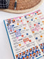 Kit 0235 - Hobonichi Weeks - Monthly Kit - September - Apple Orchard