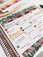 Kit 0253 - Laurel Denise The Scout Planner Small - Monthly Kit - February - Rosy Daydreams