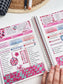 Kit 0246 - 7x9 - Vertical Priorities - Plum Paper - Weekly Kit - December - Gingerbread Sweets
