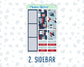 Kit 0198- 7x9 - Monthly - Holiday Village - December- Christmas - For EC Planners