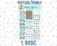 Kit 0196- 7x9 - Winter Warmth - December - Christmas - Weekly Kit For Planners