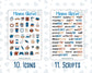 Kit 0091 Add Ons - Nordic Autumn - Planner Stickers - Kit 2024