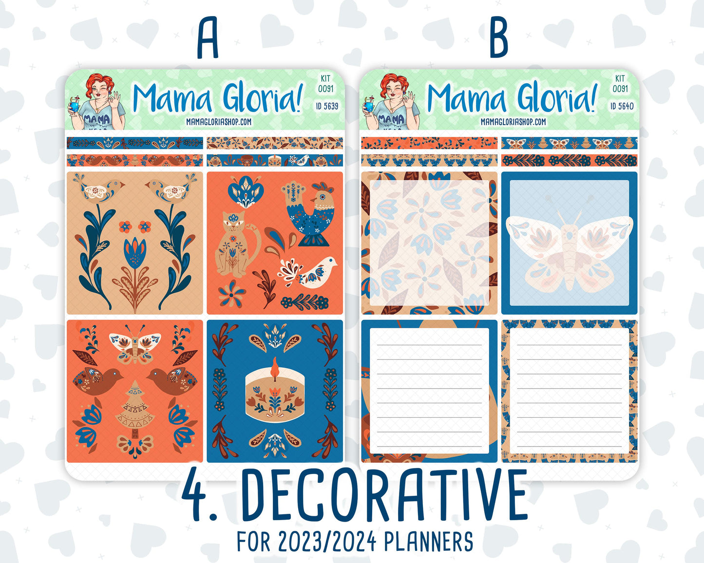 Kit 0091 - A5 Daily Duo - Nordic Autumn - Planner
