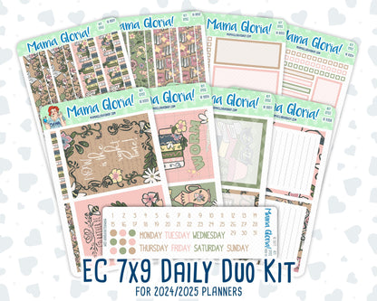 Kit 0152 - 7x9 Daily Duo - Froggy Reads - Planner