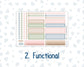 Kit 0152- 7x9 Plum Paper Daily - Froggy Reads - Planner