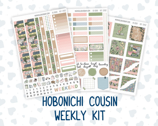 Kit 0152 Hobonichi Cousin – Weekly Kit – 1.3” Wide Columns - Froggy Reads