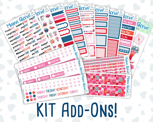 Kit 0162 Add Ons - Disco Cowgirl - Planner Stickers - Kit 2024