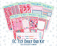 Kit 0162 - 7x9 Daily Duo - Disco Cowgirl - Planner