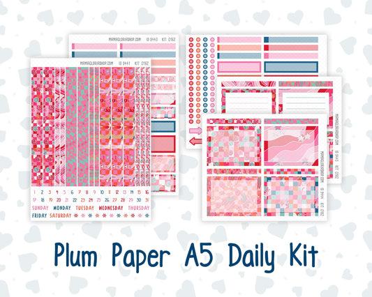 Kit 0162 A5 Plum Paper Daily - Disco Cowgirl - Planner