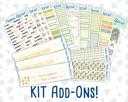 Kit 0167 Add Ons - Picnic - Planner Stickers - Kit 2024