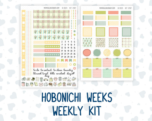 Kit 0167 Hobonichi Weeks – Weekly Kit - Picnic