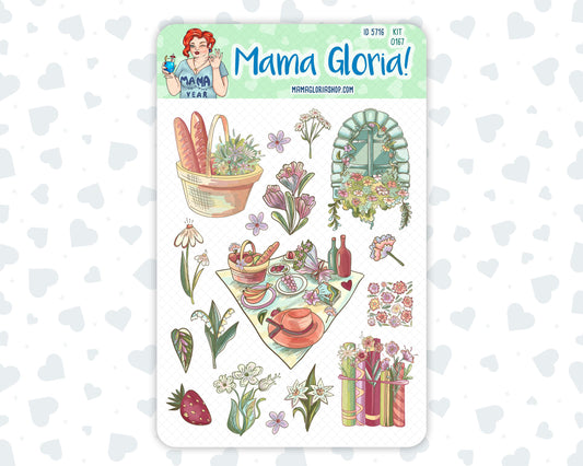 Kit 0167- Clipart - Picnic - For Planners - Journals