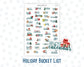 Exclusive Sticker Bundle - Christmas Wonderland - For Planners - Journals - December - Christmas