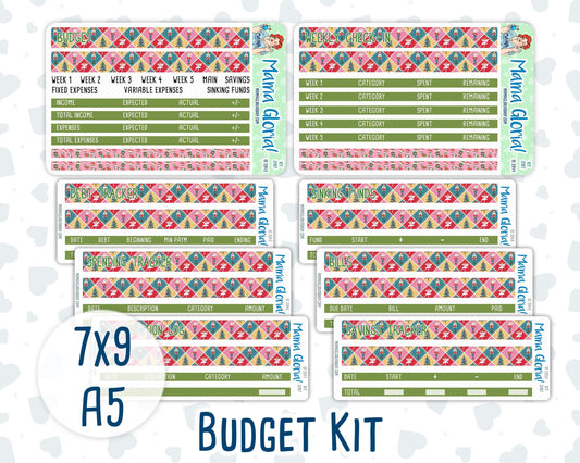 Kit 0197 - Budget - Nutcracker Magic - For 7x9 & A5 Planners - Notebooks - December - Christmas