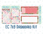 Kit 0197- 7x9 - Nutcracker Magic- December- Christmas - Notes Pages - Dashboard Kit - Productivity Page