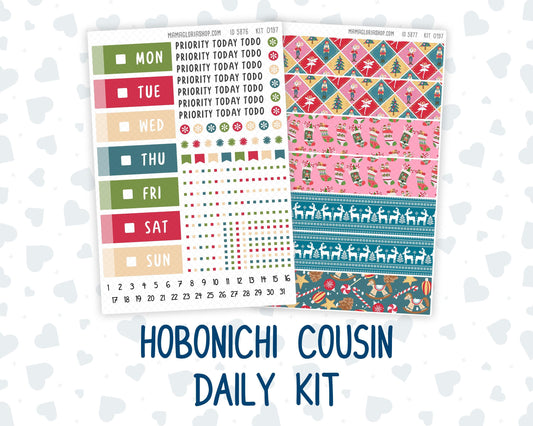 Kit 0197 Hobonichi Cousin – Daily Kit - Nutcracker Magic - December - Christmas