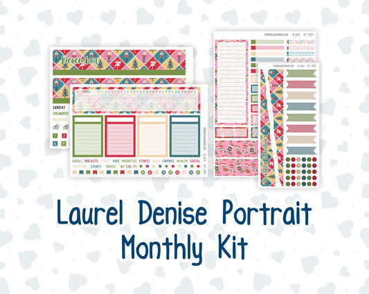 Kit 0197 Laurel Denise Portrait – Monthly - Nutcracker Magic - December - Christmas