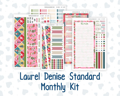 Kit 0197 Laurel Denise Standard Size – Monthly - Nutcracker Magic - December - Christmas