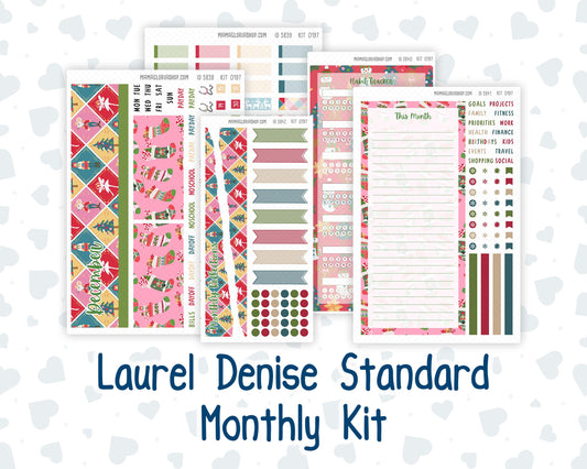 Kit 0197 Laurel Denise Standard Size – Monthly - Nutcracker Magic - December - Christmas