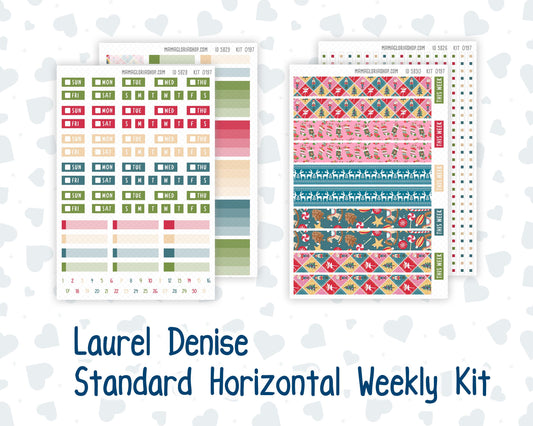 Kit 0197 Laurel Denise Standard Size – Weekly - Horizontal Layout - Nutcracker Magic - Christmas - December