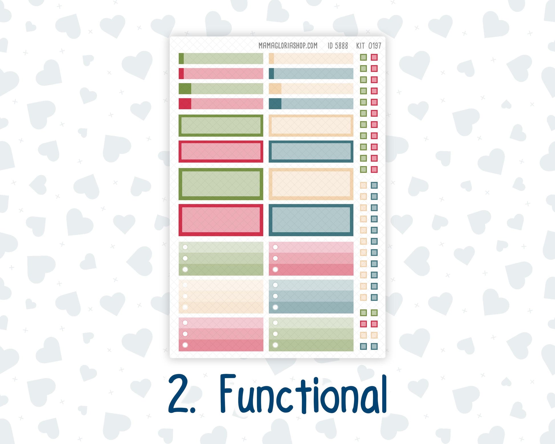 Kit 0197 - 7x9 Plum Paper Vertical Priorities - Nutcracker Magic - December - Christmas
