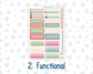 Kit 0197 - 7x9 Plum Paper Vertical Priorities - Nutcracker Magic - December - Christmas